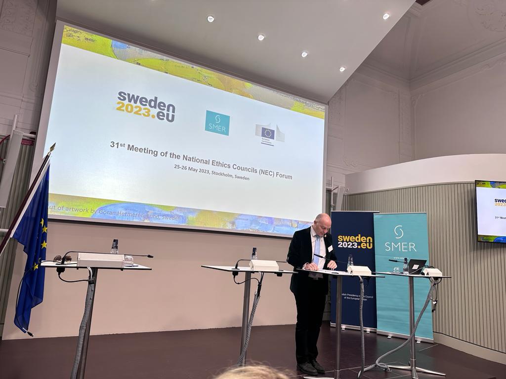 Juan Carlos Siurana participa en el 31º NEC Forum en Suecia